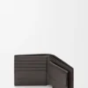 Puzzle Bifold Coin Wallet in Supple Grained Calfskin