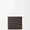 Puzzle Bifold Coin Wallet in Supple Grained Calfskin