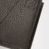 Puzzle Bifold Coin Wallet in Supple Grained Calfskin
