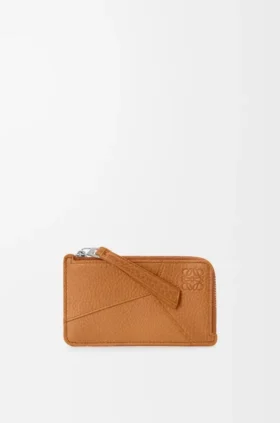 Puzzle Coin Cardholder in Supple Grained Calfskin