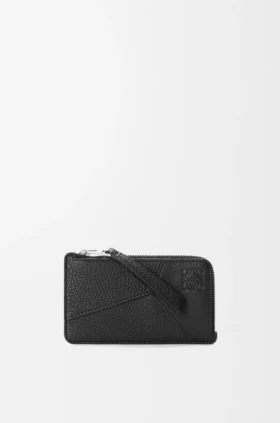 Puzzle Coin Cardholder in Supple Grained Calfskin