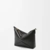 Puzzle Fold Pouch in Shiny Nappa Calfskin Puzzle Fold Pouch in Shiny Nappa Calfskin