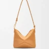 Puzzle Fold Pouch in Shiny Nappa Calfskin Puzzle Fold Pouch in Shiny Nappa Calfskin