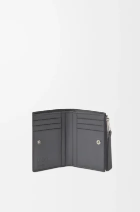 Puzzle Slim Compact Wallet in Supple Grained Calfskin