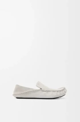Rambla Driving Loafer in Suede Calfskin Rambla Driving Loafer in Suede Calfskin