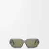Rectangular Slim Sunglasses