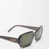 Rectangular Slim Sunglasses