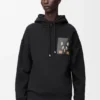 Relaxed Fit Hoodie in Cotton Relaxed Fit Hoodie in Cotton