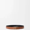 Reversible Anagram Belt in Smooth Calfskin Reversible Anagram Belt in Smooth Calfskin