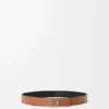 Reversible Anagram Belt in Smooth Calfskin Reversible Anagram Belt in Smooth Calfskin