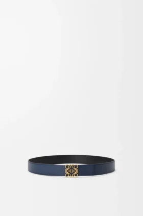 Reversible Anagram Belt in Smooth Calfskin