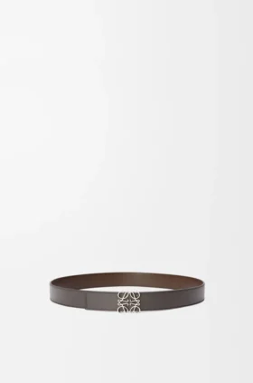 Reversible Anagram Belt in Smooth Calfskin