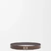 Reversible Anagram Belt in Smooth Calfskin Reversible Anagram Belt in Smooth Calfskin