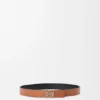 Reversible Anagram Belt in Smooth Calfskin Reversible Anagram Belt in Smooth Calfskin