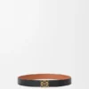 Reversible Anagram Belt in Smooth Calfskin
