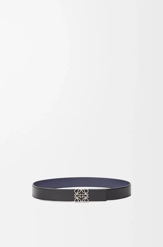 Reversible Anagram Belt in Smooth Calfskin Reversible Anagram Belt in Smooth Calfskin