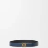 Reversible Anagram Belt in Smooth Calfskin Reversible Anagram Belt in Smooth Calfskin