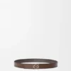 Reversible Anagram Belt in Smooth Calfskin