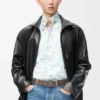 Reversible Anagram Belt in Smooth Calfskin Reversible Anagram Belt in Smooth Calfskin