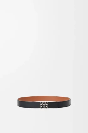 Reversible Anagram Belt in Smooth Calfskin
