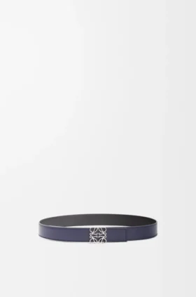 Reversible Anagram Belt in Smooth Calfskin