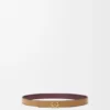 Reversible Anagram Belt in Smooth Calfskin Reversible Anagram Belt in Smooth Calfskin