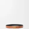 Reversible Anagram Belt in Smooth Calfskin