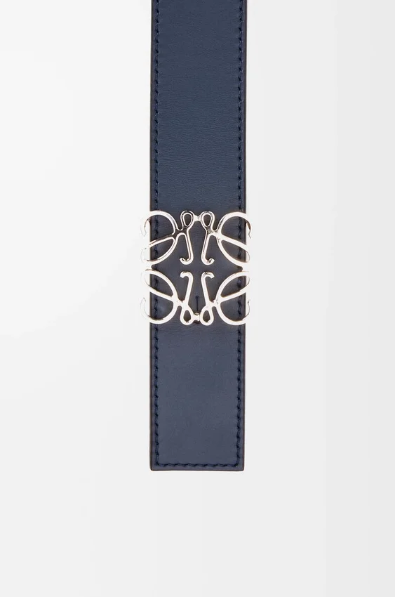 Reversible Anagram Belt in Smooth Calfskin Reversible Anagram Belt in Smooth Calfskin