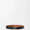 Reversible Anagram Belt in Smooth Calfskin Reversible Anagram Belt in Smooth Calfskin