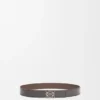 Reversible Anagram Belt in Smooth Calfskin Reversible Anagram Belt in Smooth Calfskin