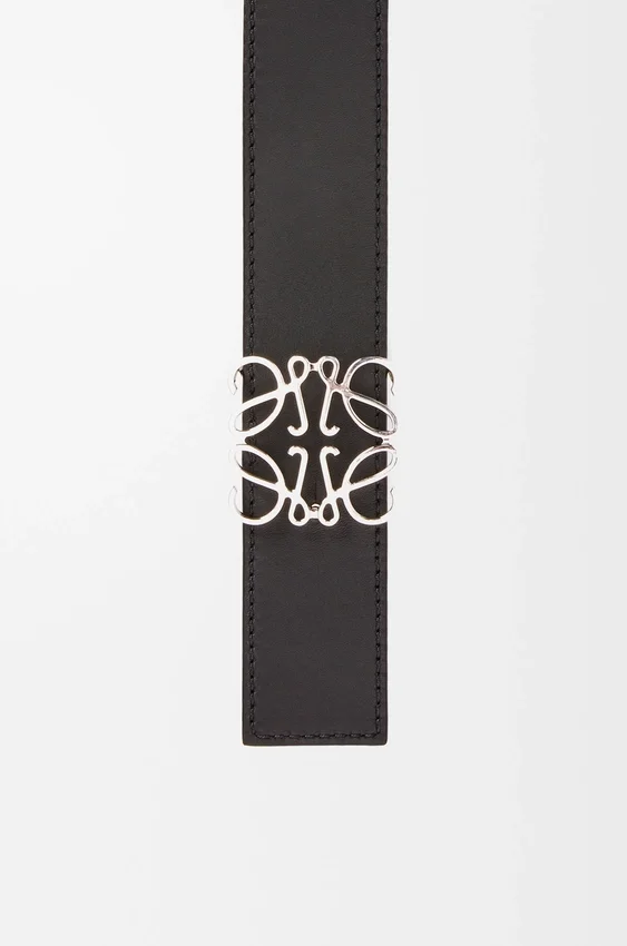 Reversible Anagram Belt in Smooth Calfskin Reversible Anagram Belt in Smooth Calfskin