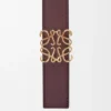 Reversible Anagram Belt in Smooth Calfskin Reversible Anagram Belt in Smooth Calfskin