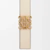Reversible Anagram Belt in Smooth Calfskin Reversible Anagram Belt in Smooth Calfskin