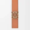Reversible Anagram Belt in Soft Grained Calfskin and Smooth Calfskin Reversible Anagram Belt in Soft Grained Calfskin and Smooth Calfskin