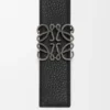 Reversible Anagram Belt in Supple Grained Calfskin Reversible Anagram Belt in Supple Grained Calfskin