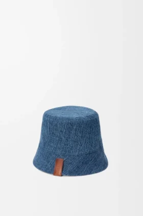 Reversible Bucket Hat in Denim