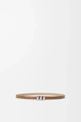 Reversible Coil Belt in Smooth Calfskin Reversible Coil Belt in Smooth Calfskin