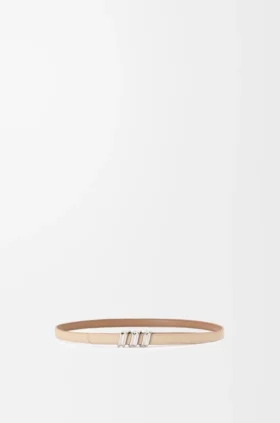 Reversible Coil Belt in Smooth Calfskin Reversible Coil Belt in Smooth Calfskin