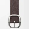 Reversible Loop Belt in Supple Grained Calfskin Reversible Loop Belt in Supple Grained Calfskin