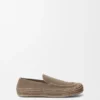 Rio Loafer in Suede and Raffia