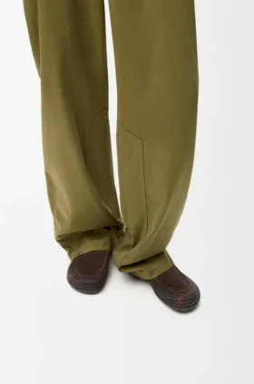 Rio Loafer in Suede and Raffia Rio Loafer in Suede and Raffia