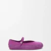 Rio Mary-Jane in Suede and Raffia Rio Mary-Jane in Suede and Raffia