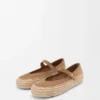 Rio Mary-Jane in Suede and Raffia Rio Mary-Jane in Suede and Raffia