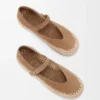 Rio Mary-Jane in Suede and Raffia Rio Mary-Jane in Suede and Raffia