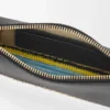 Rio Pouch in Classic Calfskin and Raffia Rio Pouch in Classic Calfskin and Raffia