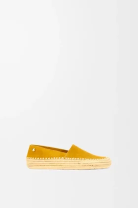 Rio Slipper in Suede and Raffia Rio Slipper in Suede and Raffia