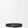 Roller Curve Belt in Shiny Sleek Calfskin Roller Curve Belt in Shiny Sleek Calfskin