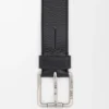 Roller Curve Belt in Supple Grained Calfskin Roller Curve Belt in Supple Grained Calfskin