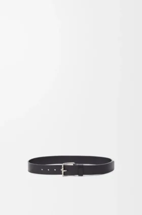 Roller Curve Belt in Vegetable-Tanned Calfskin