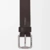 Roller Curve Belt in Vegetable-Tanned Calfskin Roller Curve Belt in Vegetable-Tanned Calfskin